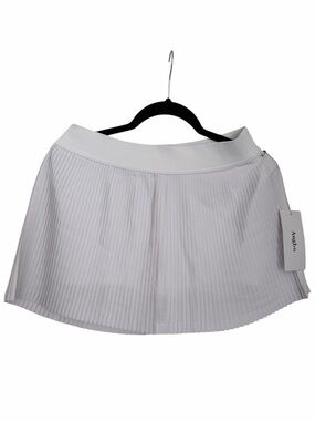 White Pleated Tennis Skirt